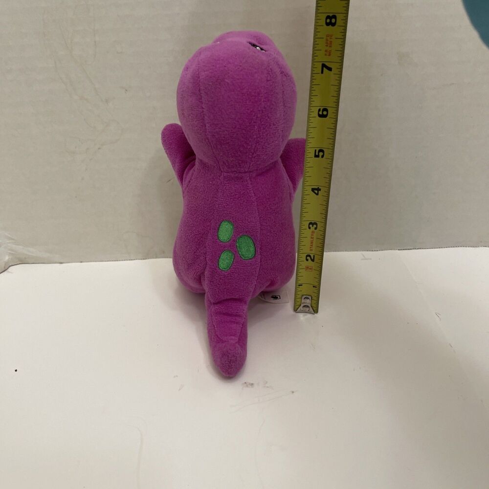 Fisher Price Barney The Dinosaur Plush 8” Stuffed Animal 2017 - Picture 5 of 5